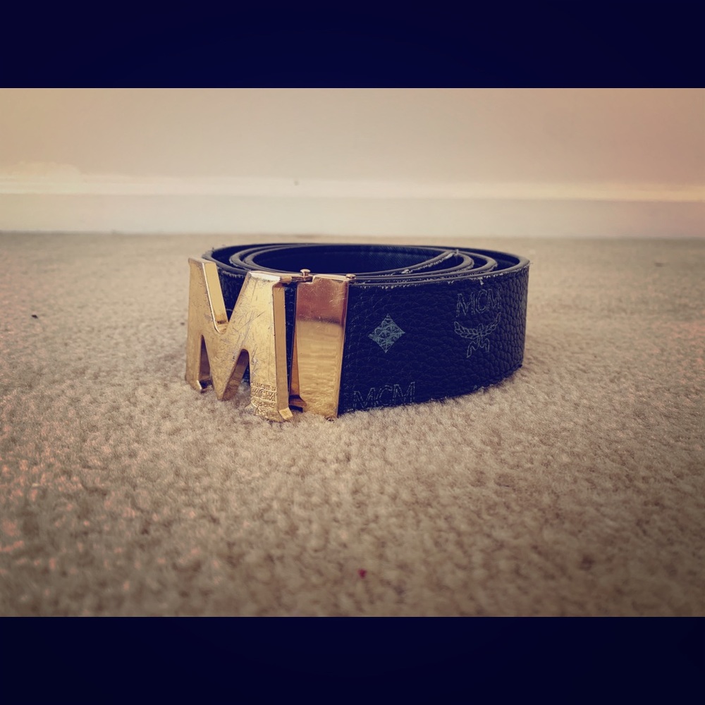 Designer belt (mcm)